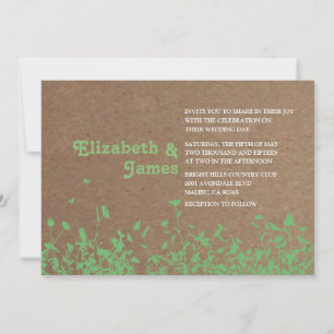 Garden Wedding-inbjudningar Inbjudningar