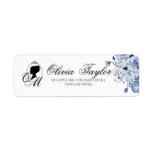 Garden Wedding Monogram Script Elegant Ro