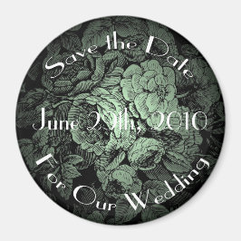 Garden Wedding: Spara datum magneter