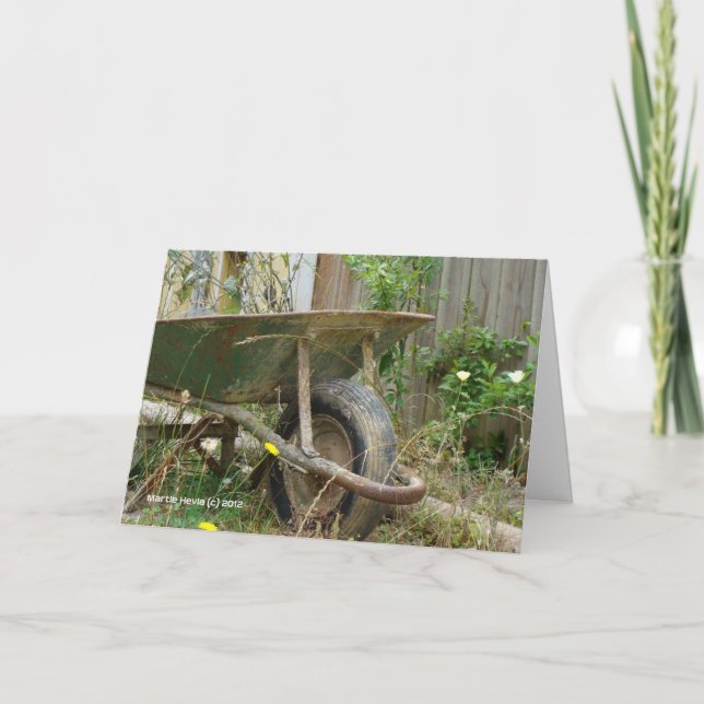 Garden Wheelbarrow Kort (Framsida)