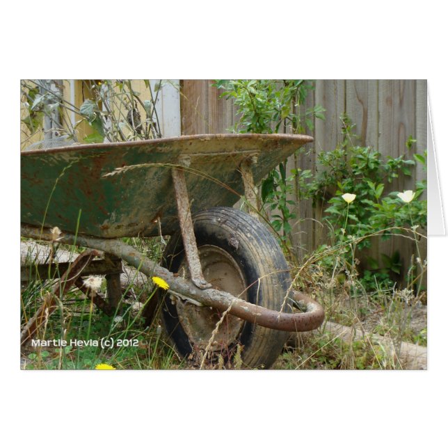 Garden Wheelbarrow OBS Kort (Framsidan Horizontal)