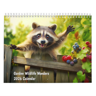 Garden Wildlife Wonders 2026 Calendar Kalender