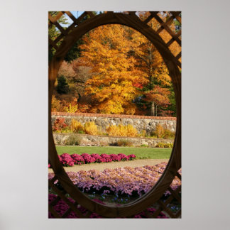 Garden Window Poster