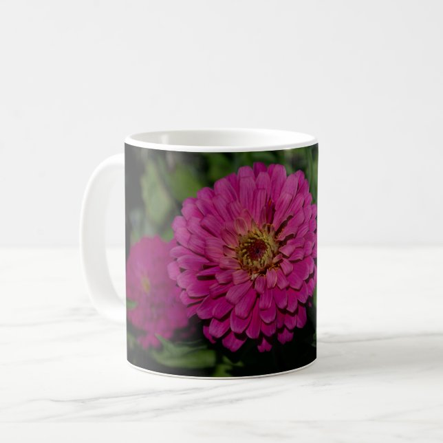 Garden Zinnia Kaffemugg (Framsida vänster)