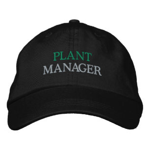 Gardenening Embroized Baseball Hat Broderad Keps