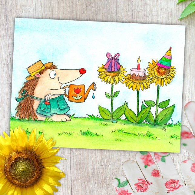 Gardener Birthday vykort (Skapare uppladdad)