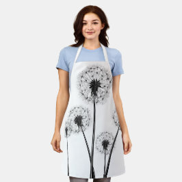 Gardener/Chef Apron med Dandelion Seed Head