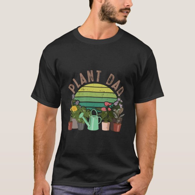 Gardener Dad Botanical Nature Garden Plant Daddy T Shirt (Framsida)