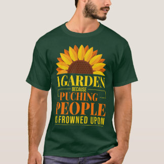Gardener  Flower - Funny Solros Premiu T Shirt