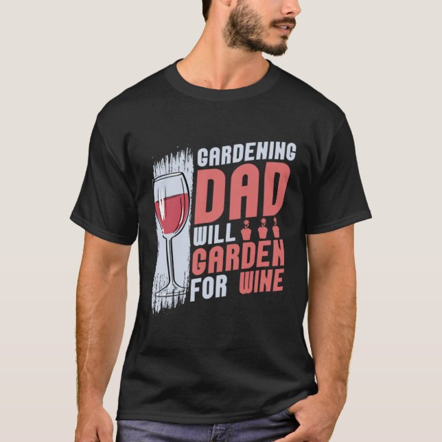 Gardener Flowers  Plants Garden Gardening Dad T Shirt (Framsida)