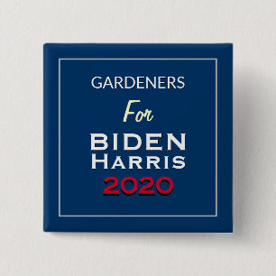 Gardener för BIDEN HARRIS Square Kampanj Knapp
