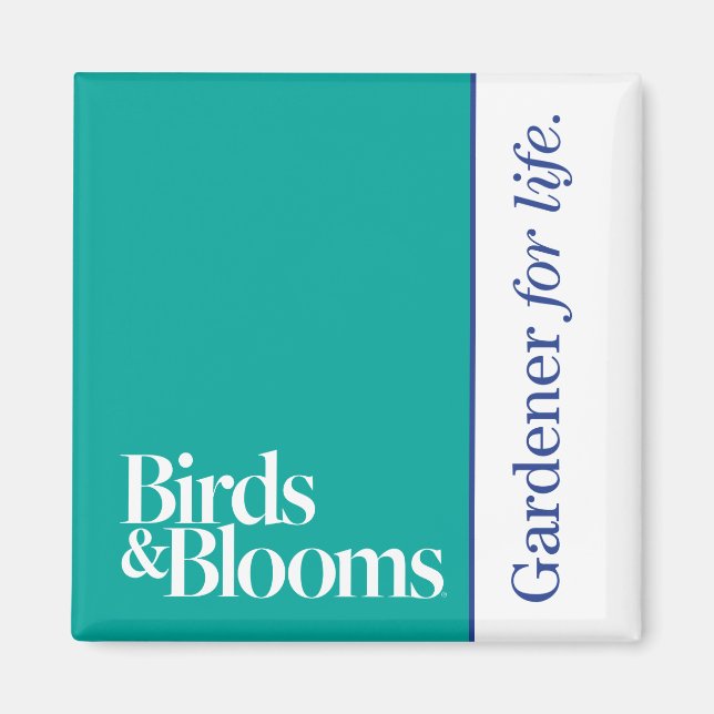 Gardener for Life Magnet (Framsidan)