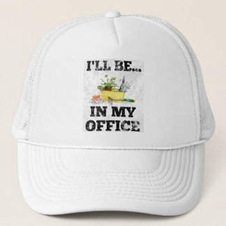 Gardener Garden Office Cute jag kommer att vara på Keps