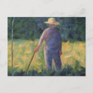 Gardener - Georges Seurat Vykort