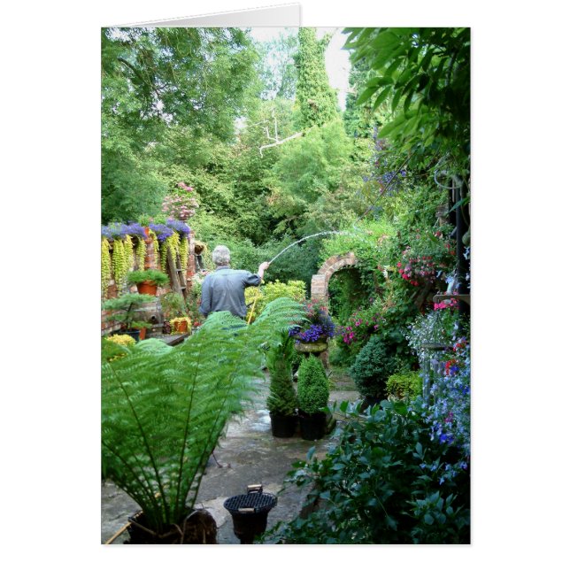 Gardener Hälsningskort (Framsidan)