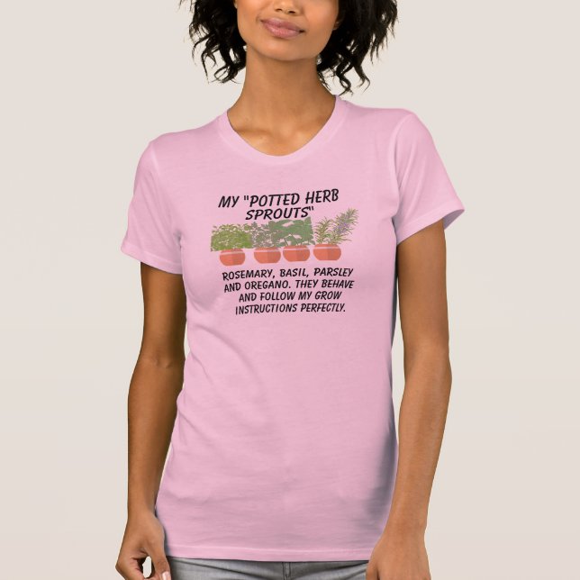 Gardener Joke Women t-shirt (Framsida)