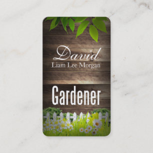 Gardener / Landscaping / Gräsmatta Services Visitkort