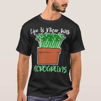 Gardener Micro Farming Healthy Microgreens T Shirt