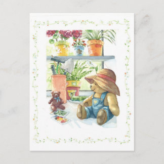 Gardener Nalle Vykort
