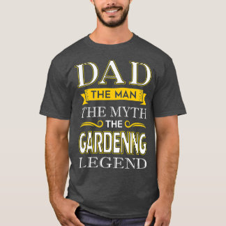 Gardener Pappa-gåvor för Pappa  Fars dag T Shirt