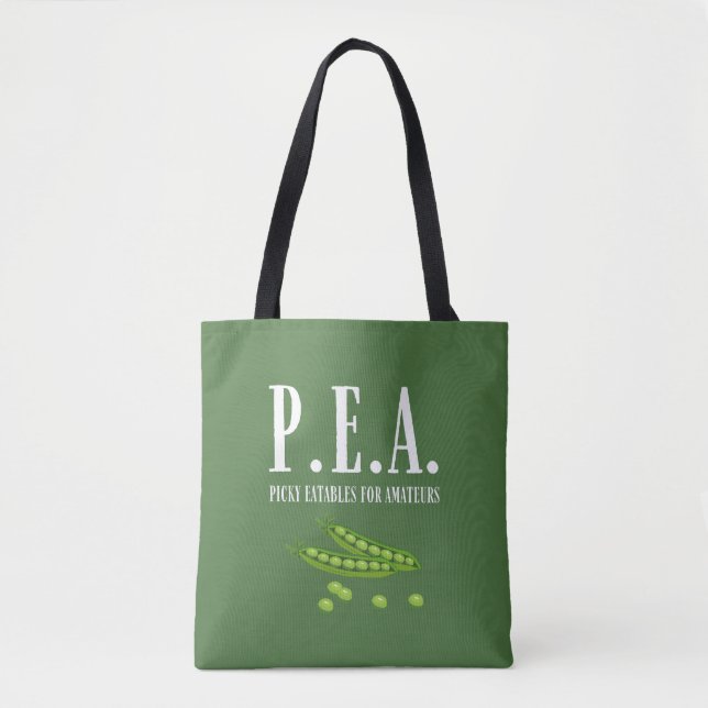 Gardener Sarcastic Pea Tote Bag Tygkasse (Framsida)