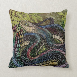 Gardener Snake Study besöker andra ställen än h Kudde