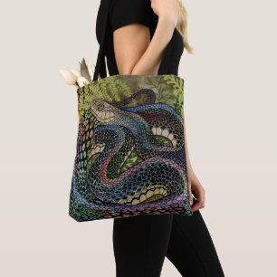 Gardener Snake Study besöker andra ställen än hude Tygkasse