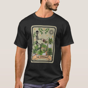 Gardener Tarot Card Planting Plant L. T Shirt