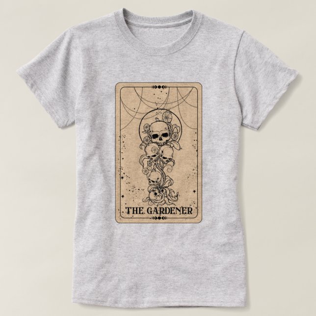 Gardener Tarot Card-slaxare T-Shirt (Design framsida)