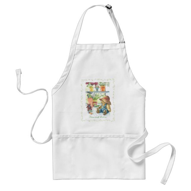 Gardener Teddy apron Förkläde (Framsidan)
