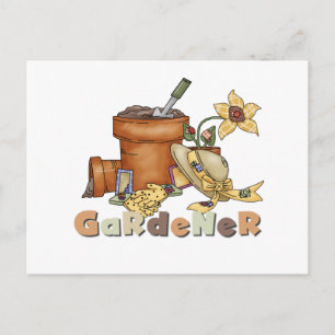 Gardener Tshirts och Gifts Vykort