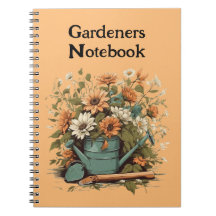 Gardeners Custom text Notebook, Lined