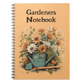 Gardeners Custom text Notebook, Lined Anteckningsbok