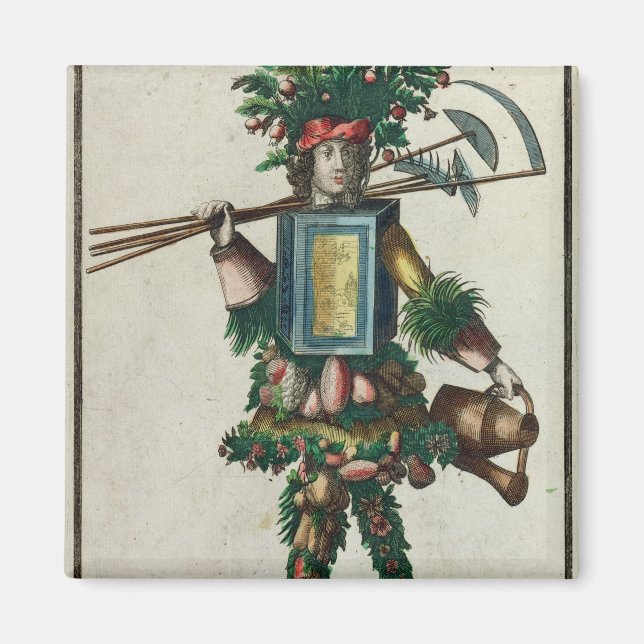 Gardeners dräkt magnet (Framsidan)