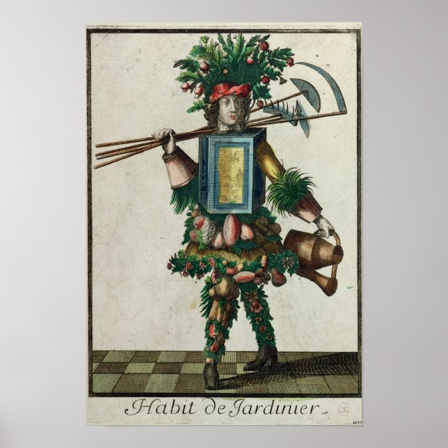 Gardeners dräkt poster (Framsidan)