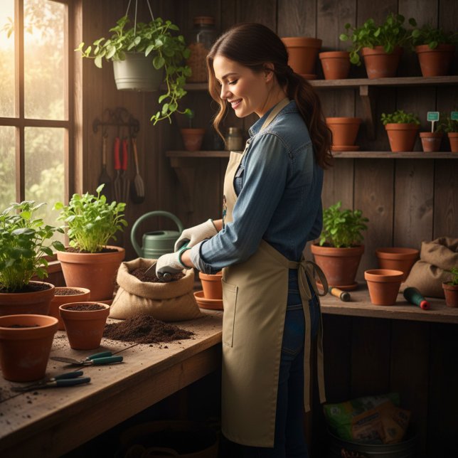 Gardeners  långt förkläde (Skapare uppladdad)