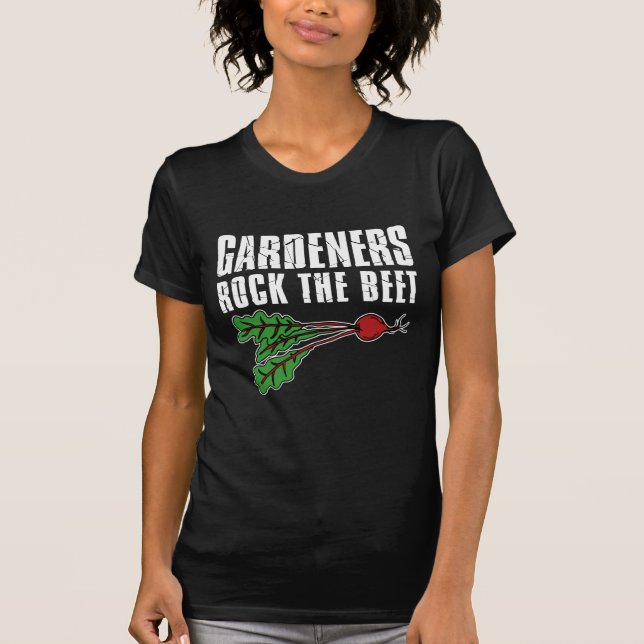 Gardeners Sten Beet (PÅ MÖRKEN) T-shirt (Framsida)