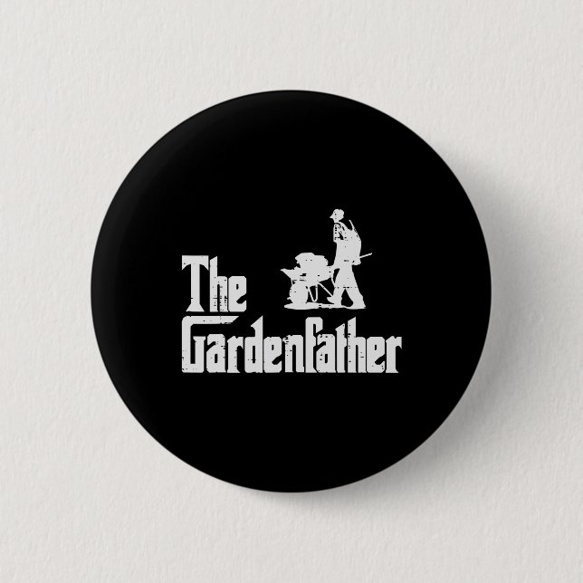 Gardenfather Funny Movie Pun Fars dag Manar Knapp (Framsida)