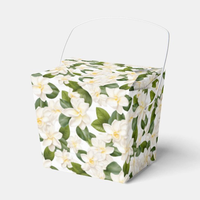 Gardenia Blommig Favoritlåda Presentaskar (Framsidan Sidan)