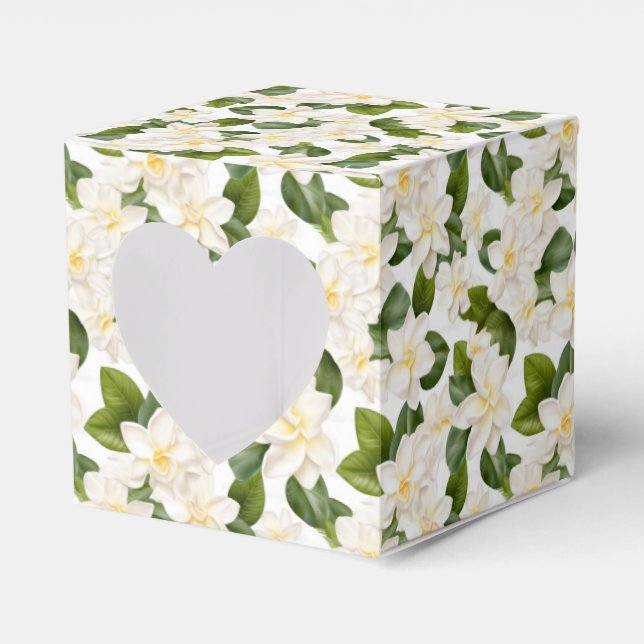 Gardenia Blommig Favoritlåda Presentaskar (Framsidan Sidan)