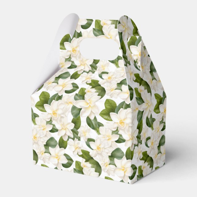 Gardenia Blommig Favoritlåda Presentaskar (Framsidan Sidan)