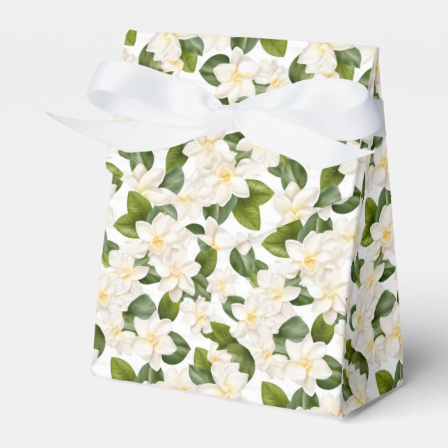 Gardenia Blommig Favoritlåda Presentaskar (Framsidan Sidan)