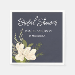 Gardenia Blommigt Bouquet Garden Möhippa Pappersservett