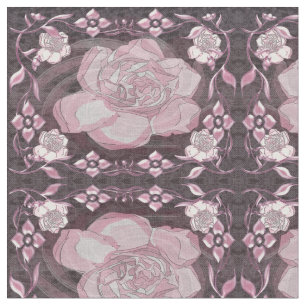 Gardenia Flora Mönster Tyg