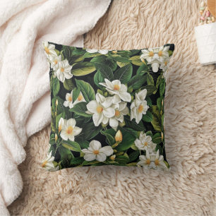 Gardenia Flowers Dekorativ kudde - Blommigt Decor