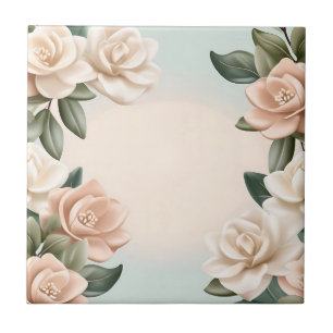 Gardenia Inspired Dreamy Pastel Kakelplatta