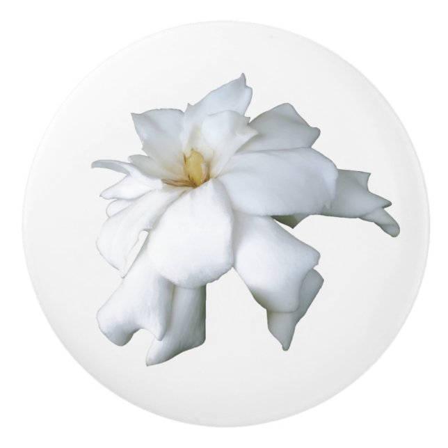 Gardenia Keramisk Knopp (Framsidan)