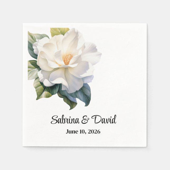 Gardenia Pappersservetter (Framsidan)