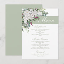 Gardenia / Snapdraon 4,5 x 6,25 tum Sage Menu