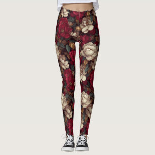 Gardenias Blomma Cardio Gardenias Blommig Kvinnor Leggings